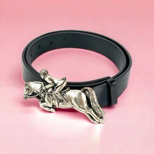 Vintage Gucci Horse and Rider Belt